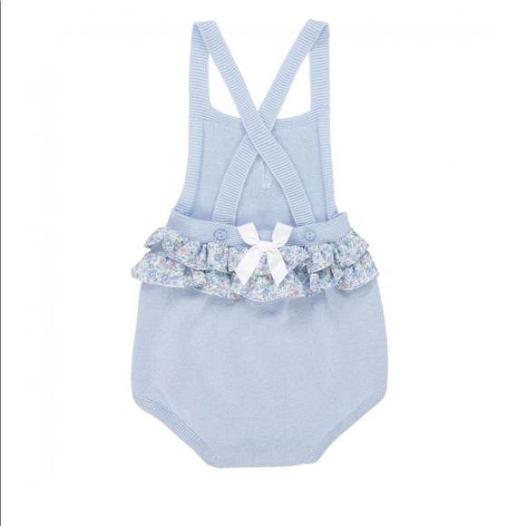 DR. KID
BLUE KNITTED DUNGAREE SHORTS 6 months - Picture 2 of 5